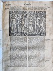 1542 Bible In Latin Antique Rare Beautifully Illustrated