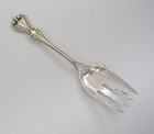 Old Colonial 1895 Towle Sterling Silver Cold Meat Serving Fork -7  5 8 - No Mono