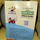 Vintage Rand Mcnally Sesame Street World Globe 1985 In Box