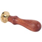 Hot Vintage Copper Head Wooden Handle Blessing Wax Seal Stamp Letter Card1431