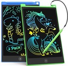 Lcd Writing Tablet  8 5 Inch 2 Pack Colorful Doodle Board Drawing Tablet For    