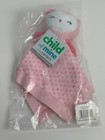 Nwt Carters Child Of Mine Pink Hearts Owl Rattle Security Blanket Plush Baby Toy