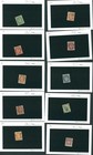 Drbobstamps Norway Collection 1856-1893 On Dealer Stockcards