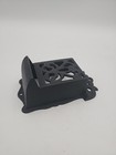 Vintage Black Wall Cast Iron Match Box Holder 