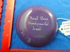 Vintage Enamel Copper Bowl 3-1 4  Across By Israel Artist Rosel Bass Handpainted