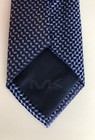 Michael Kors Silk Linked Hexagon Dark Navy Neat Tie New Free Shipping