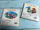 Super Mario Picture Book Set Of 2 Japan Rare Nintendo Retro 1993 -94