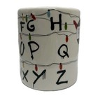Stranger Things Alphabet Christmas Coffee Mug Cup Netflix