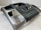 2015 Ram 1500 Center Dash Radio Climate Bezel Trim W  Air Vents Silver Black Oem