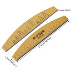 10pcs 100 180 Grit Manicure File Emery Board Nail File Shape Guide Double Sided