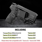 Iwb Holster Fit Taurus G3c  G2c  G2s  Pt111 Millennium G2  Pt140  Tx22 Compact
