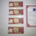 Central Bank Of Iraq Notes 25 000 Iraqi Dinars Uncirculated Lot Of 4