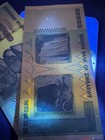 Authentic Zimbabwe 100 Trillion Dollars Banknote  Pristine Currency Aa 2008  P91