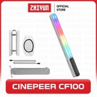 Zhiyun Cf100 Combo 100w Rgb Led Video Light Stick With Barn Doors Diffuser Kit