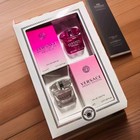 Versace Mini Bright Crystal Duo Gift Set  Edt Perfume For Women  Nib
