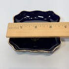 Vintage Le Negresco Hotel Nice  France Cobalt Blue Limoges Ashtray Catchall Dish
