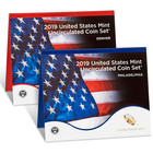 2019 Us Mint Uncirculated Coin Set - 20 Coins In Sealed Us Mint Brown Box 19rj