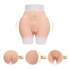Silicone Pants Hip Lift Butt Enhancer Panty Crossdresser Fake Vagina Panties Cos