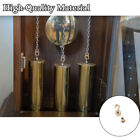 New 1 Set Grandfather Clock Weight Shell Hook And Nut 4 Mm Thread Female