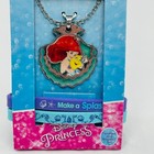 Girls Disney The Little Mermaid Ariel Pendant Necklace   Bracelet Set Jewelry