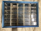 Vintage 30 Drawer Metal Akro-mils Small Parts Storage Organizer Cabinet Bin