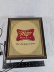 Vintage Miller High Life Beer Light Sign    champagne Of Beers    1970s 1980s