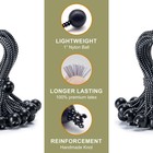 30 Pack Heavy Duty Bungee Cord  6 Inch Bungie Cord Balls Canopy Tarp Tie Down Bu