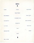 U S S New York Bb-34 Battleship Thanksgiving Dinner Menu   Band Program 1916