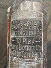 Antique The Underwriters Empty Fire Extinguisher Knight   Thomas 1898