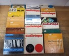 Vintage Lot Of 20 Used Reel To Reel Tapes  With Music Lists  Amazing  Untested  