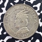 1932 Honduras 1 Lempira Lot c6800 Silver 