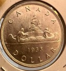 Canada 1935 Silver Jubilee Dollar Gem Bu
