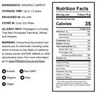 Organic Carrot Powder     Non-gmo  Ground Raw Dried Roots  Vegan  Bulk