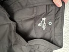 Chef Works Black Long Sleeve Cotton Chef Coat Hidden Snap Single-breasted