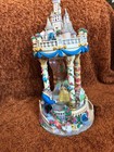 Disney Beauty And The Beast Hourglass Snow Globe Broken Pieces