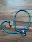 Weaver Leather Poly Rope Sheep Goat Halter With Snap  Teal blue lime