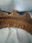 Vintage Cast Iron Seed Plate K 2y12    