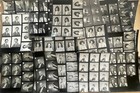 60 Vtg 8x10 Professional B w Portrait Photo Contact Sheets Over 500 Images Coa