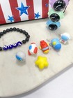 Astronaut Stationery Gift Set     Nasa Bracelet  Erasers  Highlighter   Usa Pouch
