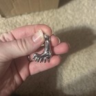 Hard Jewelry Spiked Boot Pendant   message Before Buying