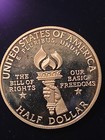 1993 S Bill Of Rights Commemorative Silver Half Dollar Proof 50c Coin