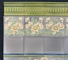 Germany - M O   P F - Antique Art Nouveau Majolica 32 Tiles Set  C1900