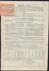 China  Government Gold Bond Emprunt Chinois 5  500ffr 1903   1907  2 Coupons Unc