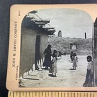 Walpi Native Indian Family Hopi Reservation Stereoview John Smyth C1890 Y13241