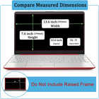 2 Pack 15 6 In Anti Glare Screen Protector Compatible With Hp Laptop Matte Film