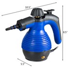 Multifunction Portable Steamer W attachments Household Steam Cleaner 1050w Blue