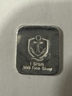  999 1 Gram Silver Anchor Design Bullion Bar