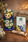 Hand-painted Wooden Matryoshka Nesting Dolls     3-piece Set  russian Style 