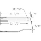 Interchangeable Ccw Suction Rotary Cutter Blade 00761319 Fits Rhino Models