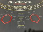 Casino Blackjack Layout W side Bets  used 